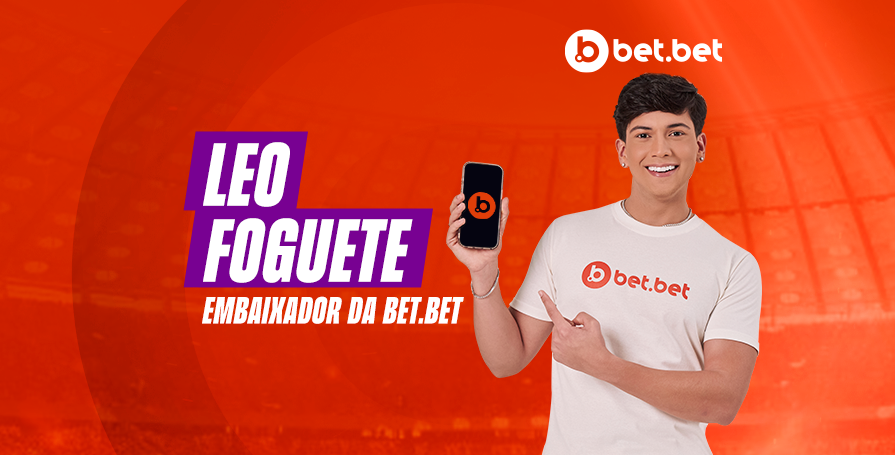 Léo Foguete é o Novo Embaixador da bet.bet: Música, Emoção e Aposta na Mesma Batida